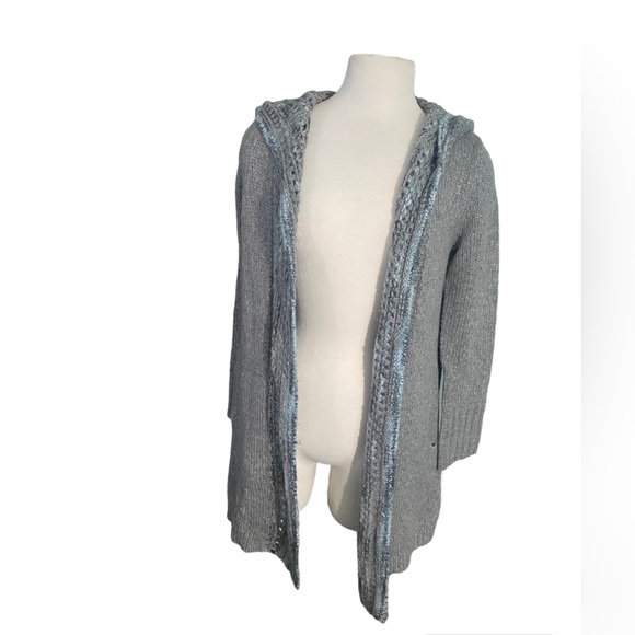 Anthropologie Sweaters - Anthropologie angel of the north gray cardigan sm